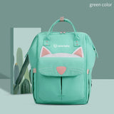 Sac à dos à langer <br> Chat