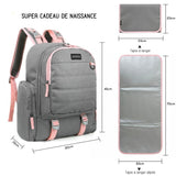 sac à langer avec son tapis